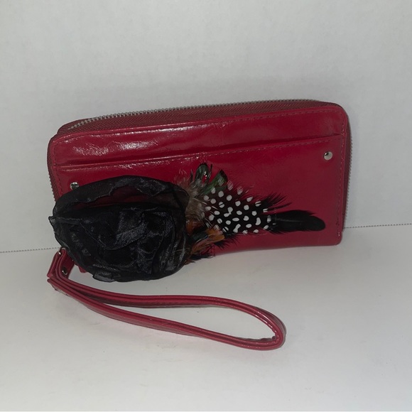 Red Vintage women’s Wallet - Picture 5 of 7